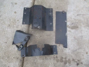 1980 JOHN DEERE 314 Lawn Tractor- Transmision metal guards - Picture 1 of 1