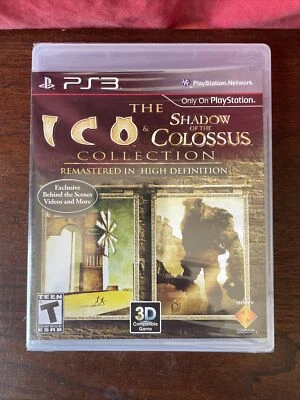 The Ico and & Shadow of the Colossus 3D Compatible PlayStation 3 PS3 NEW Sealed - Image 1 of 2