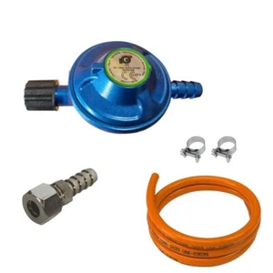 Kit Regulador + 1m Manguera + Espiga Hermeto 8mm Gas Campingaz Furgoneta Camper - Imagen 1 de 7