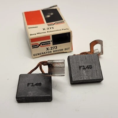 Shurhit Borg Warner X-273 Generator Brush Set NOS In box USA MADE - Image 1 of 4