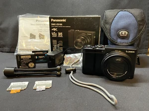 Panasonic Lumix DMC-ZS100P-K 20.1MP Digital Camera with extras - Picture 1 of 10