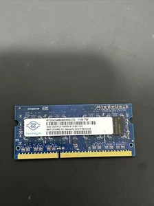 Nanya 2GB 1 x 2GB 1Rx8 PC3-10600 DDR3-1333MHz Laptop Memory (NT2GC64B88B0NS-CG) - Picture 1 of 2
