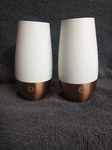 Snow Fox Metal Cups Set Of 2 - Picture 1 of 8