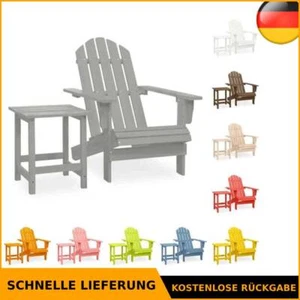 Tanne Adirondack Gartenstuhl Tisch Deckchair Stuhl mehrere Auswahl vidaXL - Bild 1 von 73