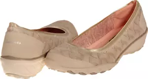 Skechers Savvy - Take It Easy Womens Athletic Loafer Natural US Size 8 - Picture 1 of 3