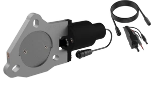 QTP 3in Bolt-On QTEC Electric Cutout Valve for Borla Exhausts - Single - Picture 1 of 3