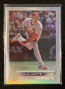 2022 Topps Update #US209 | STEVEN MATZ | Cardinals; Rainbow Foil Parallel - Bild 1 von 2