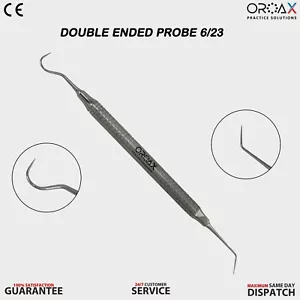 Diagnose 6/23 Doppelend Explorer Endodontik Zahnstein Entferner CE - Bild 1 von 2