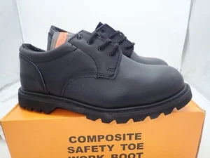 National Safety Composite Toe Work Shoe size 4 Men/ Women 5.5 - Picture 1 of 6