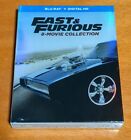 Fast & Furious 8-Movie Collection Blu-ray Vin Diesel Paul Walker Dwayne Johnson