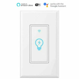 Smart Switch luce WIFI parete funziona con Alexa IFTTT smart life Google Home - Foto 1 di 7
