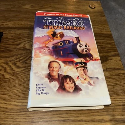 Thomas and the Magic Railroad VHS 2000 Clamshell Mara Wilson, Peter fonda - Image 1 of 4