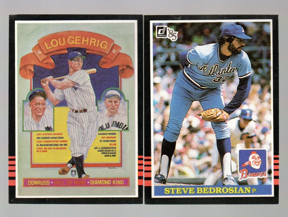 1985 DONRUSS SINGLES AND ROOKIE CARDS 593 THRU #653***YOU PICK*** - Image 1 of 1