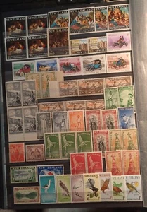 NUEVA ZELANDA MNH LOTE 3 PÁGINAS EN MUY BUEN ESTADO!! - Imagen 1 de 3