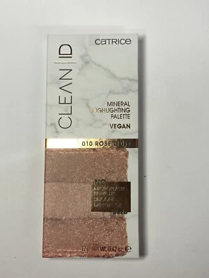 Catrice Clean ID Mineral Highlighting Palette Farbe 010 ROSE GOLD Vegan NEU - Bild 1 von 3