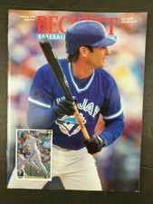 Beckett Baseball Card Monthly Magazine - February 1994 Issue #107 - Paul Molitor