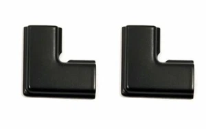 Genuine BMW E30 Rear Left AND Right Window Molding Joint Black Set 51311940279 - Picture 1 of 2