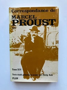 " Correspondance de Marcel PROUST " Tome XIV (1915) aux Edit° Plon - Imagen 1 de 1