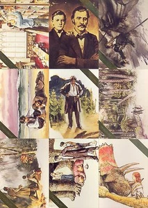 JUEGO COMPLETO DE CARTAS BASE DINOTOPIA 1995 COLLECT-A-CARD 72 CH DINOSAURIOS - Imagen 1 de 1