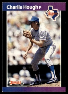 1989 Donruss Charlie Hough Texas Rangers #165 - Picture 1 of 2