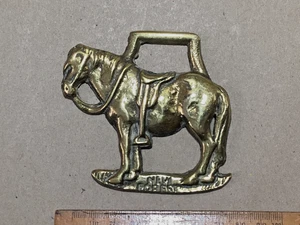 VINTAGE MESSINGGUSS PFERD MESSING - EIN "NEUES WALDPONY" - Bild 1 von 4