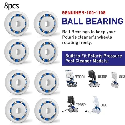 91001108 Roulements ?? billes de roue pour Polaris 380 3900 Sport Lot de 8 pi??c - Image 1 of 4