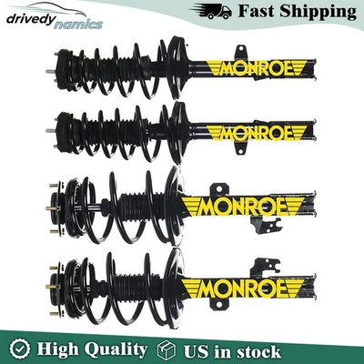 4 muelles helicoidales completos de puntales delanteros traseros para Toyota Venza 2012 2011-2009 Foto 1 de 4