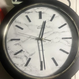 Bulova Wall Clock Round - Picture 1 of 4