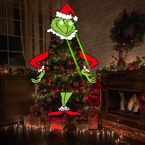 Griinch Christmas Tree Decorations, 4 Pcs Griinch Christmas Tree Hanging Ornamen - Picture 1 of 12