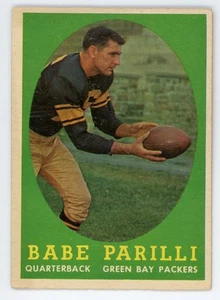 1958 Topps Babe Parilli #118 Packers Ex - Picture 1 of 1