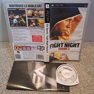 Fight Night Round 3 PSP Game Complete Manual Sony Playstation Retro PAL Boxing - Picture 1 of 2
