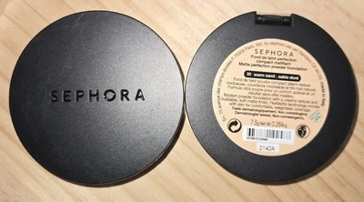 2x Sephora Matte Perfection Powder Foundation - Shade 30 Warm Sand - Full Size  - Image 1 of 4
