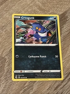 Croagunk -165/264 - Non Holo - Fusion Strike Pokemon Card - Picture 1 of 2
