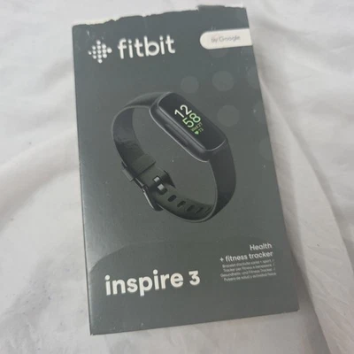 Fitbit Inspire 3 — полночный дзен/черный в комплекте с зарядным устройством (CAM) - Изображение 1 из 3