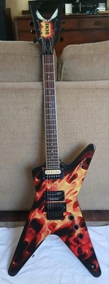 2006 Dean Dime O Flame ML Dimebag Darrell DBDF Electric Guitar With Hard Case 🔥 - Image 1 of 4