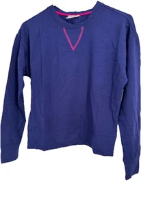 Prenda deportiva Terez cuello redondo fitness gimnasio yoga manga larga pulóver top talla XS - Imagen 1 de 3