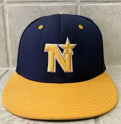 Sombrero ajustado The Game Nashville Stars amarillo marino para hombre talla mediana transpirable Foto 1 de 4