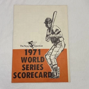 Score card World Series 1971 Baltimore Orioles - Foto 1 di 10