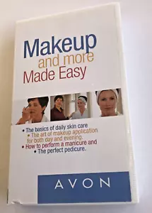 Avon Makeup and More Made Easy VHS Video Tape Avon Basics Skin Care Manicure - Picture 1 of 12