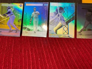 1992 (6)Denny's Baseball Holograms Joe Carter,Jose conseco,Barry b,Cecil fielder - Picture 1 of 9