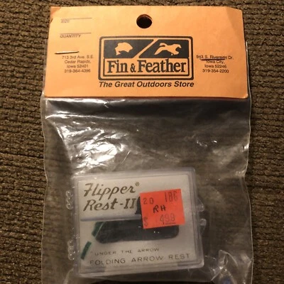 New Archery Products NAP Rest II Flipper  w/Folding arm Nip - Image 1 of 4