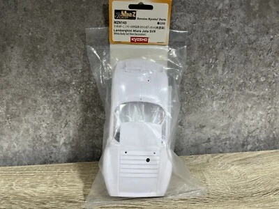 OLD Very Rare Kyosho MINI-Z Racer  WHITE BODYSET Lamborghini Miura Jota SVR F/S - Image 1 of 4