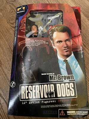 2001 Palisades MR. BROWN Tarantino Reservoir Dogs Movie 12" Action Figure NIP - Image 1 of 3