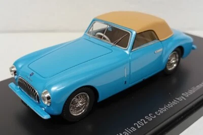 CISITALIA 202 CS CABRIOLET STABILIMENTI FARINA 1947 AZZURRA ESVAL 43076B - Immagine 1 di 3