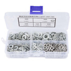700Pcs Galvanized Serrated Toothed Lock Washer Flat Set Fastening Tool