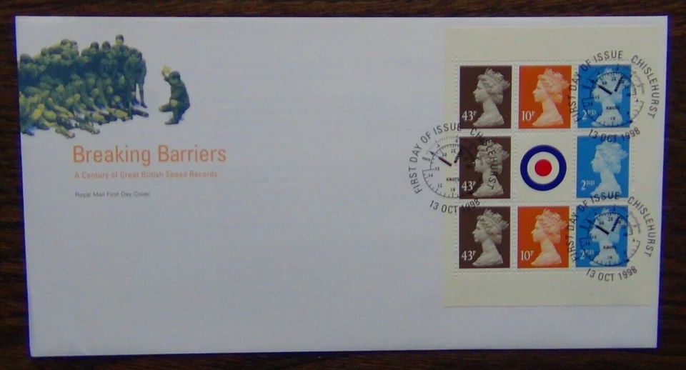 Great Britain 1988 Breaking Barriers Booklet Pane on Cover - Image 1 of 1