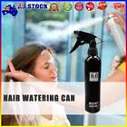 300ML Aluminum Water Sprayer Bottle Refillable Hair Styling Tools (Black) #
