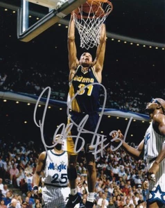 REGGIE MILLER AUTOGRAPH SIGNED 8X10 PHOTO INDIANA PACERS - Picture 1 of 1