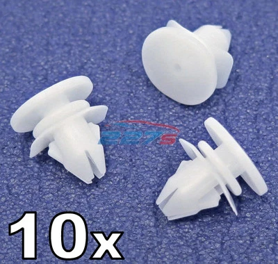 10x Volvo Door Moulding Clips, Exterior Bumpstrip Clips, V70, XC70, S80, XC90 - Image 1 of 2