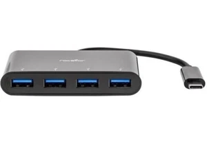 Rocstor Y10A228-B2 4Port USB C Hub USB-C to 4x USB-A 3.0 Retail - Picture 1 of 3